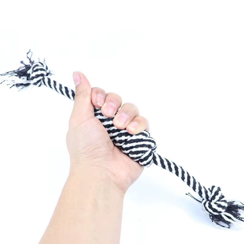 1 Pcs 27CM Dog Toys Funny Cotton Rope Toys for Small Puppy Dogs Pet Chew Toys Pet Supplies Random Colors